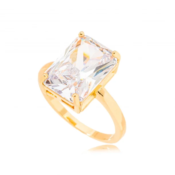 Square Crystal ring 