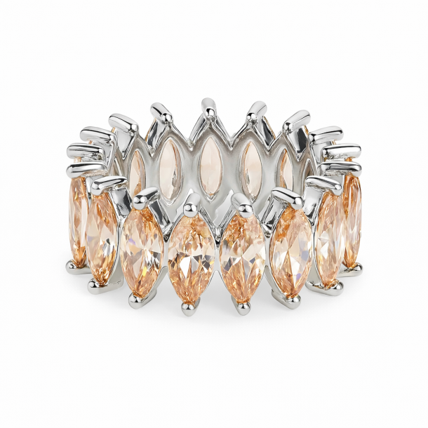 Champagne Marquise Ring