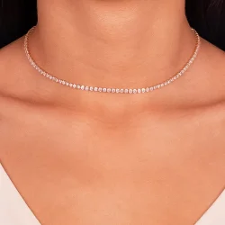 Choker Riviera Rose