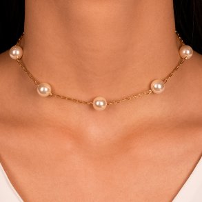 Choker Perle
