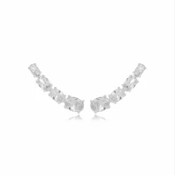 Ear Cuff Krystall slv