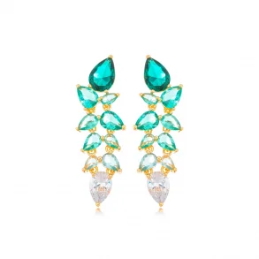 Smaragd krystall dr�per